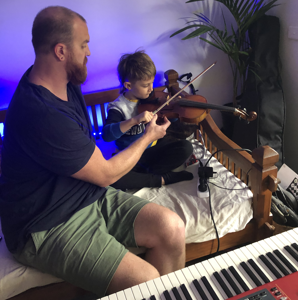 Video of a session with our youngest client